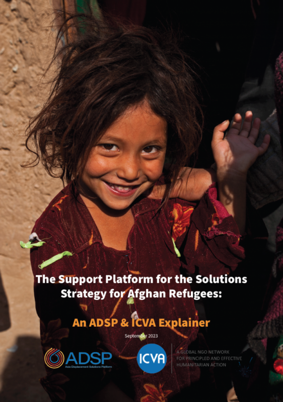 ADSP-ICVA – Explainer to the Support Platform for the Solutions Strategy for Afghan Refugees